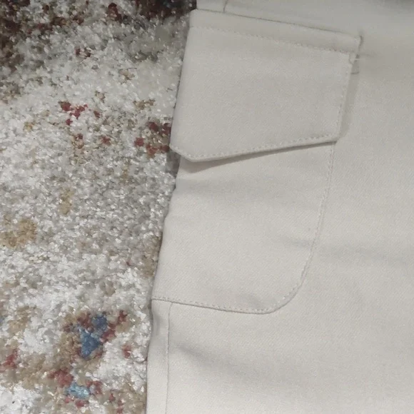 SHEIN Cream Pants NWOT - Picture 4 of 13